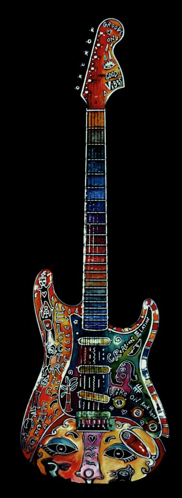 electric guitar front